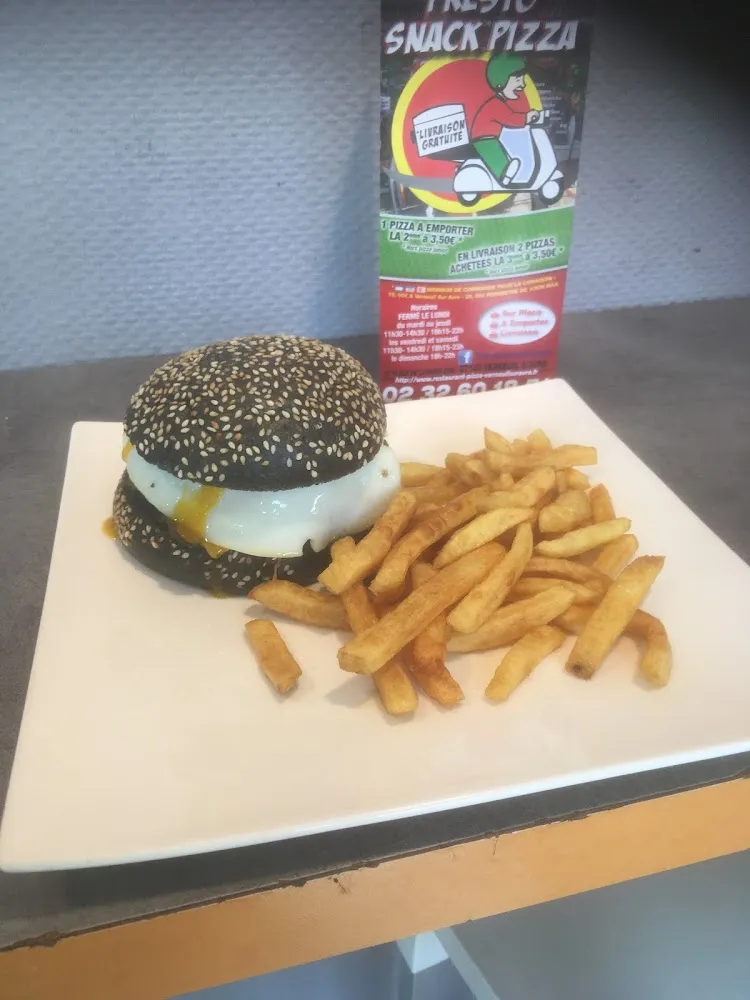 Cheeseburger Frites Capri-sun Compote